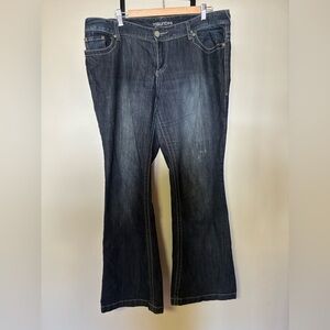 Maurices Dark Blue Boot Cut Jeans